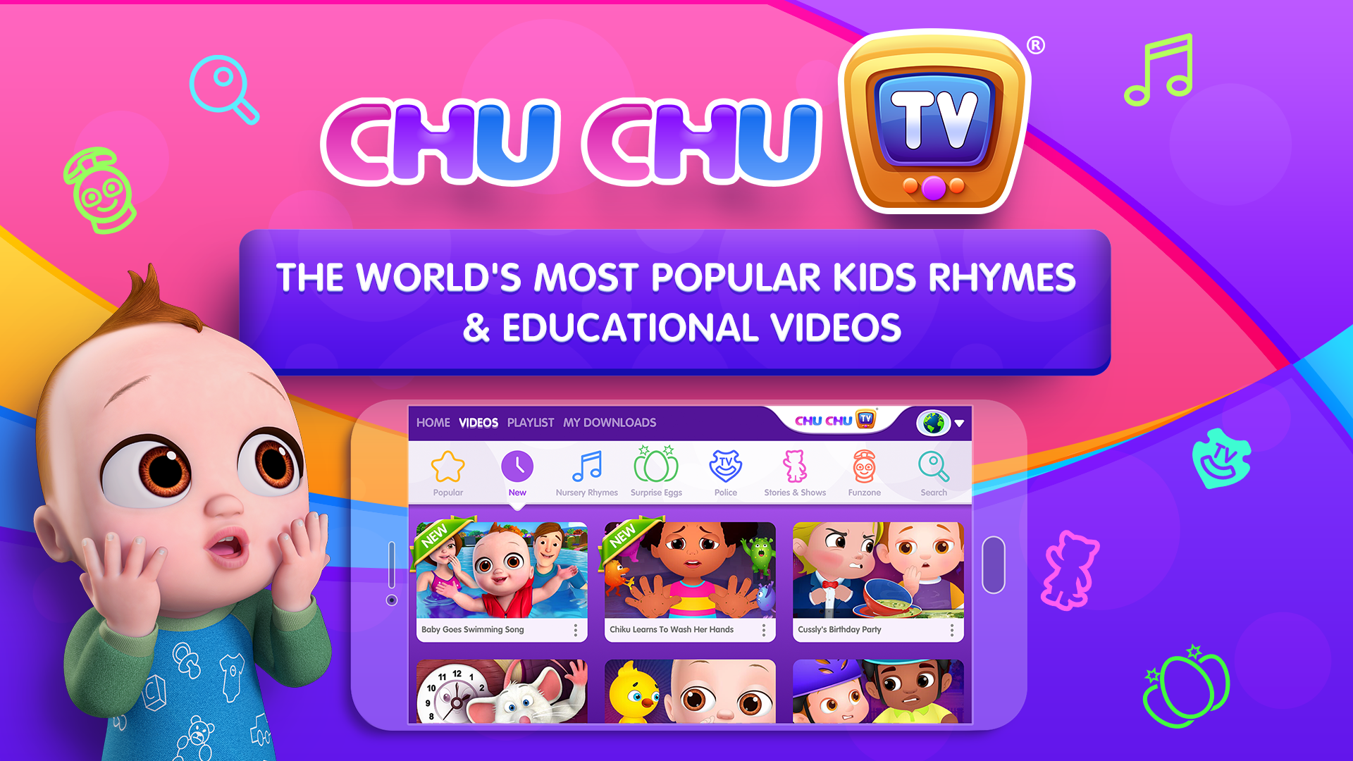 Giao diện của Chuchu TV